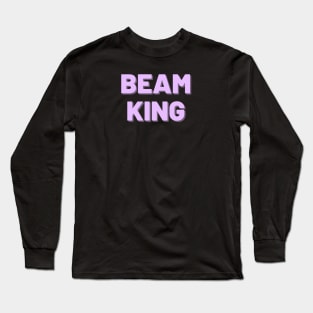 Beam King (Light Purple) Long Sleeve T-Shirt